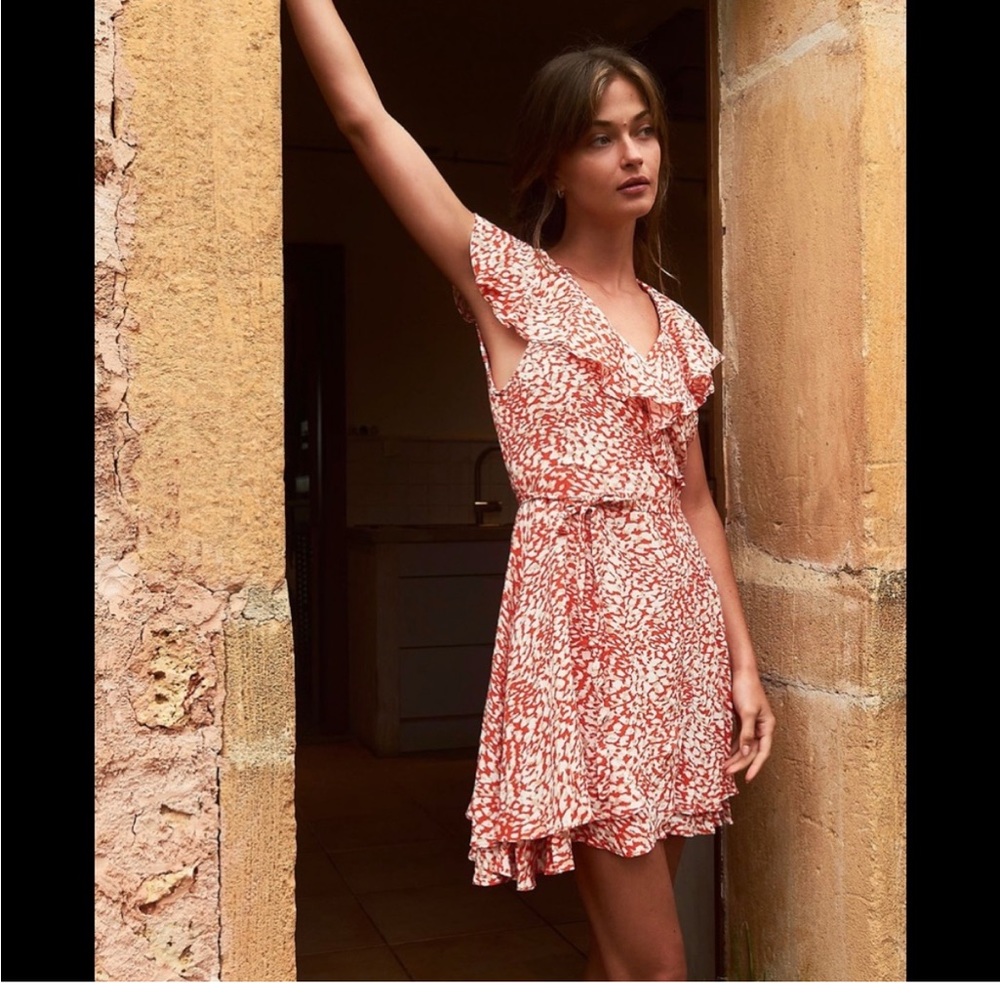 Free people French Quarter Printed Mini Dress